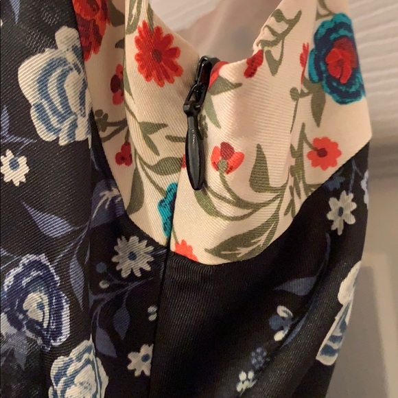 Sandro silk print midi dress - Picture 6 of 8